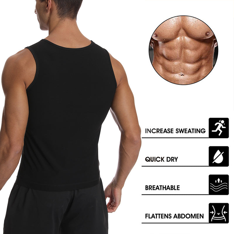 Slimming Sauna Vest – For Men & Women | Sweat More, Burn More 🔥